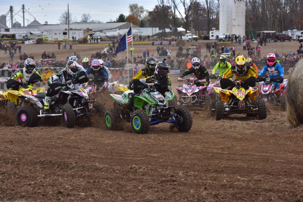 It was a close battle from the very start. Photo: Ken Hill