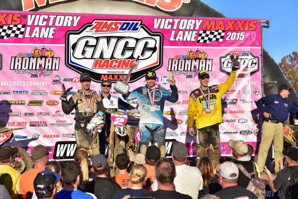 XC1 Podium: Strang, Sipes, Ashburn.