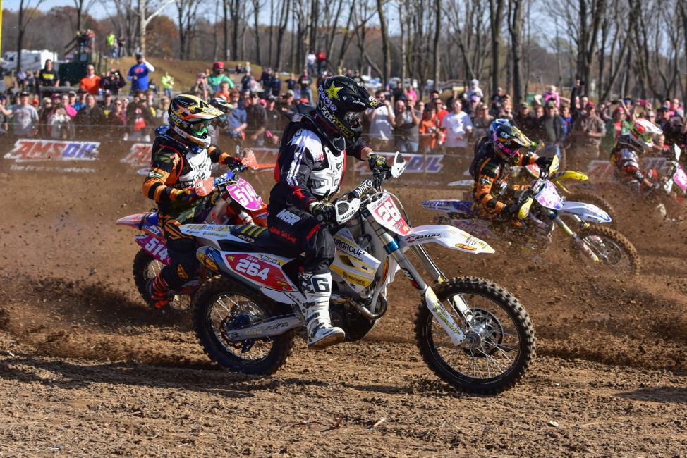 Ryan Sipes battled with Josh Strang and finished strongly in second place.