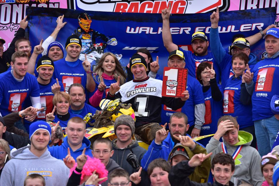 This season Walker was able to claim his first-ever GNCC overall title!