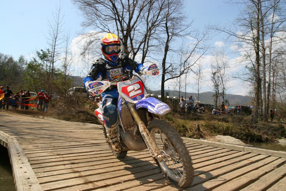 Barry would make the transition to the bike side, claiming the 2003 GNCC National Championship and finishing runner-up for a number of years.