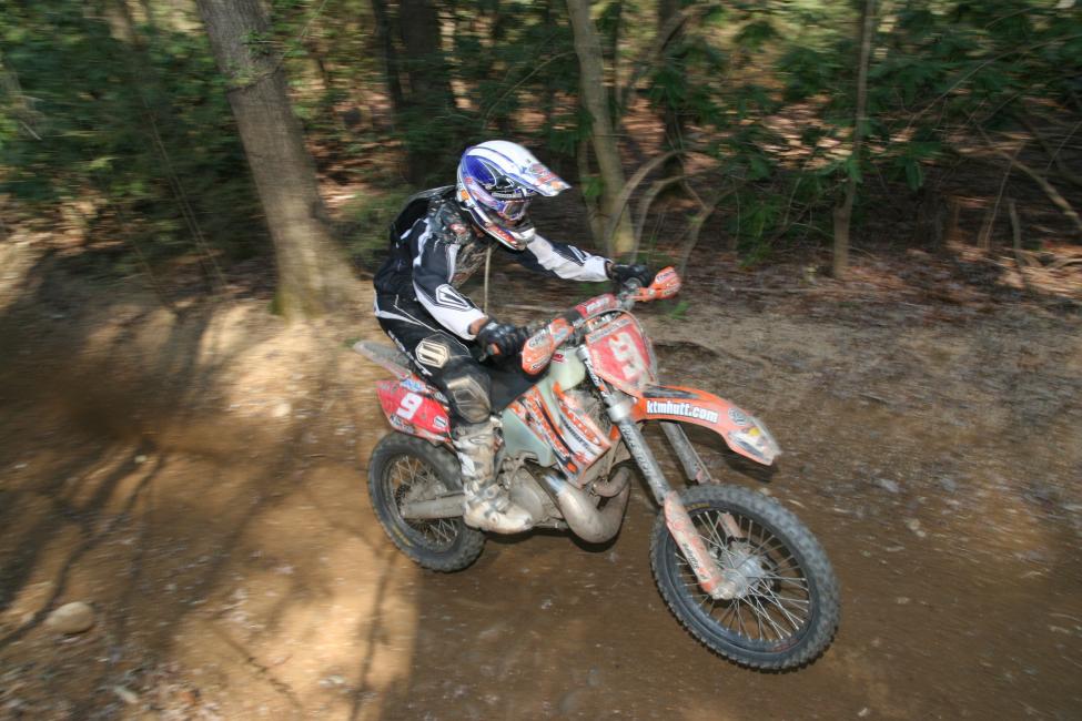 After leading much of the race, 2000 GNCC champ Shane Watts would round out the podium in third.
