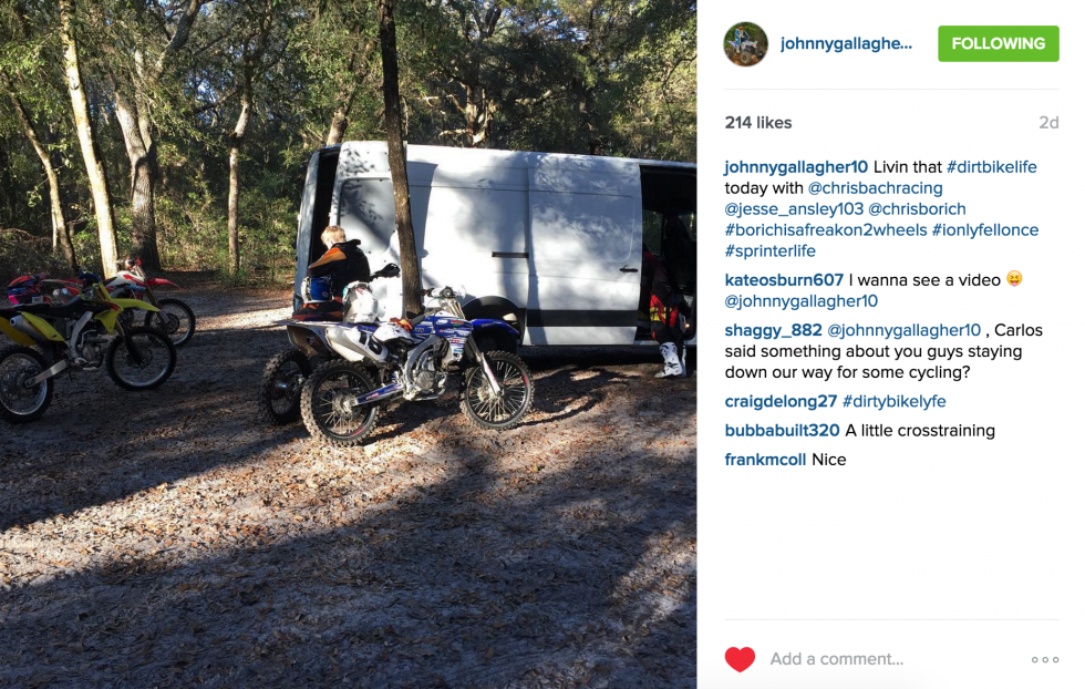 It's always cool to see the 4-wheeled and 2-wheeled sides come together as one!