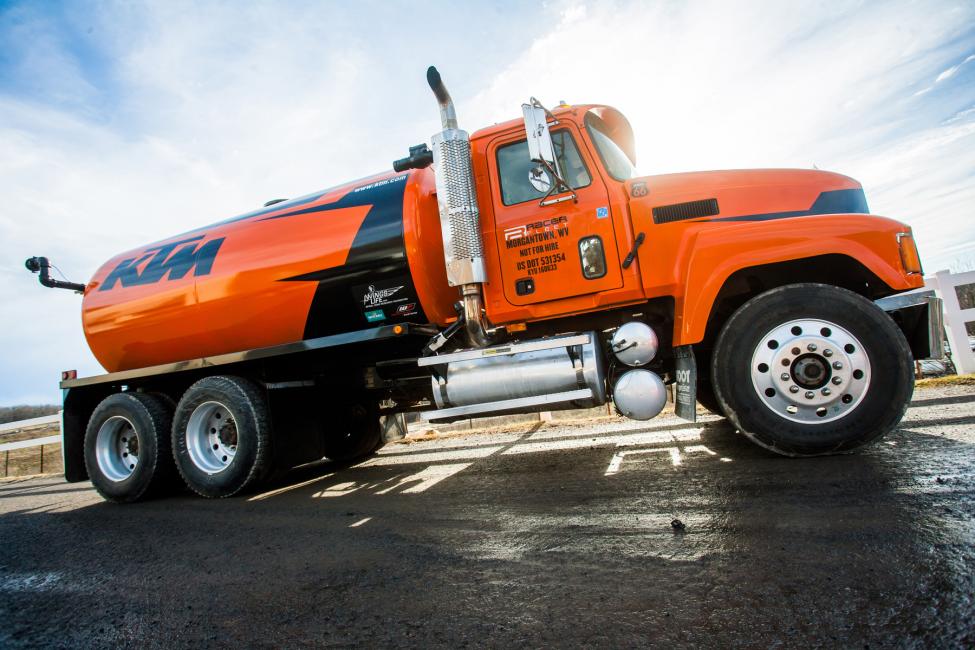The GNCC Water Truck has a new look for 2016! It's going to be hard to miss this sucker!