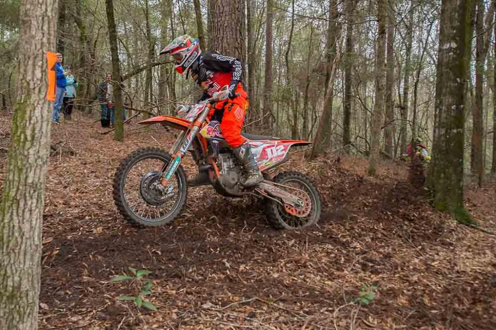 Charlie Mullins managed to pull off a top ten finish with a broken foot. Photo: Shan Moore