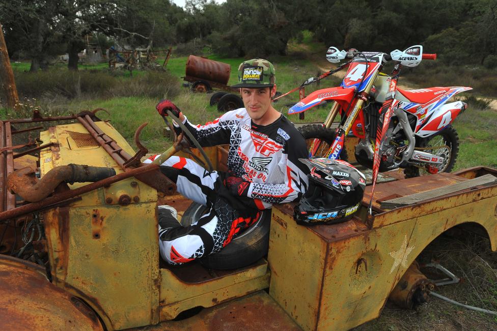 JCR/Honda's Chris Bach earned his first win last season, be sure to look for Bach at the front of the pack this year sporting the #4 plate. Photo: Courtesy of JCR/Honda