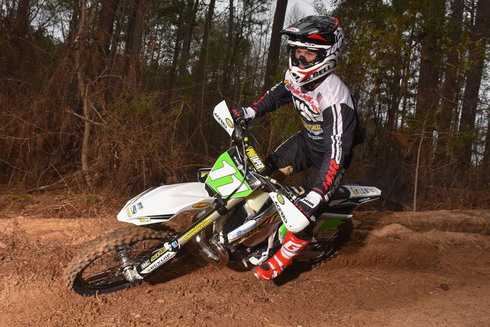Craig Delong earned a spot on the new Coastal Racing/Rockstar/Husqvarna team for 2016, Delong will contest in the XC2 Pro Lites class.
