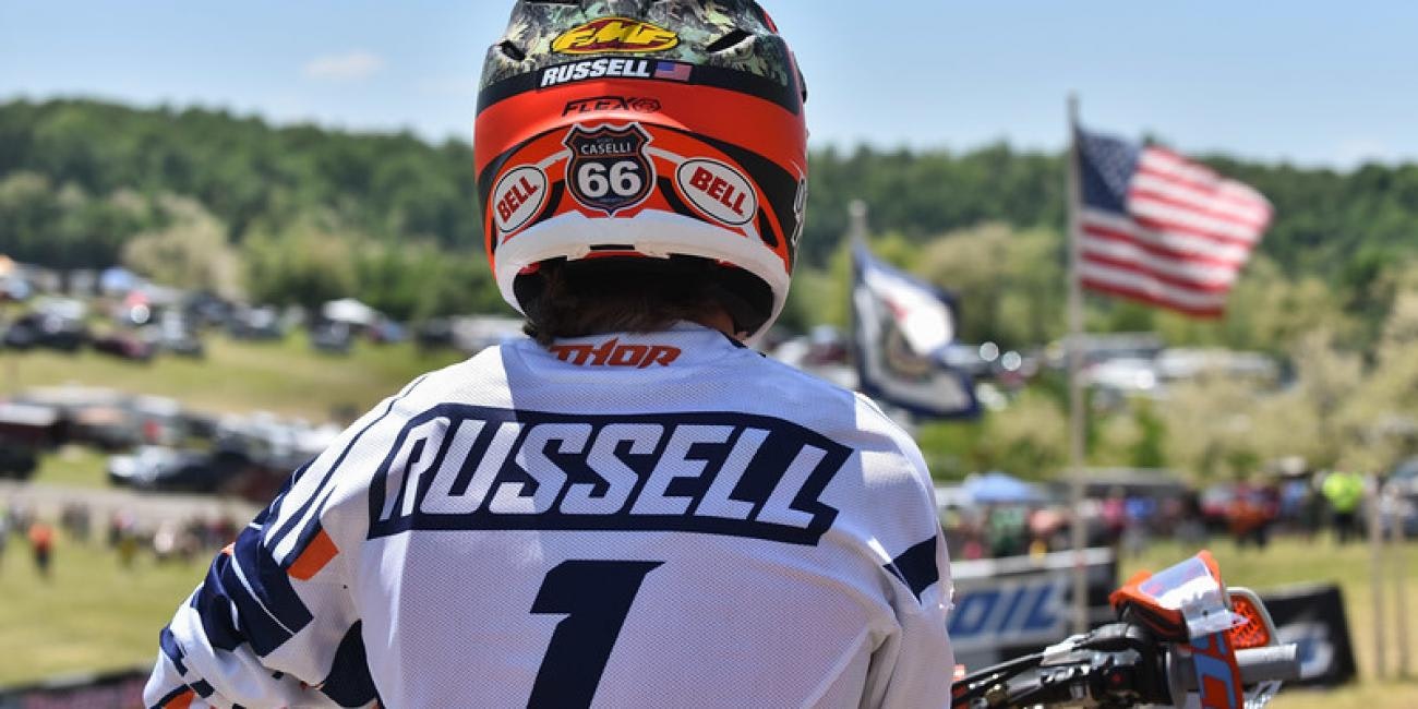 Kailub Russell Strives for Fourth National Championship as 2016 GNCC Series Begins