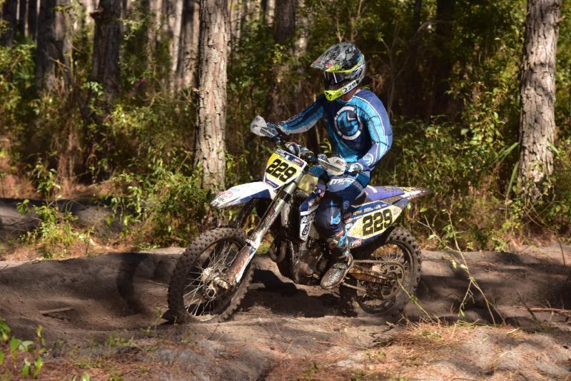 Hunter Williams adapting well to the big bike. Photo: Ken Hill