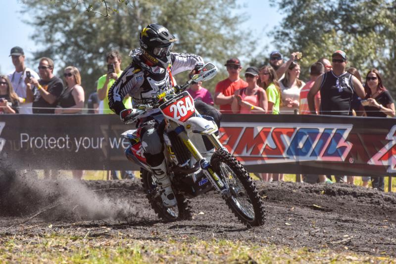 Ryan Sipes had a solid day in Florida, beginning the season inside the top five. Photo: Ken Hill