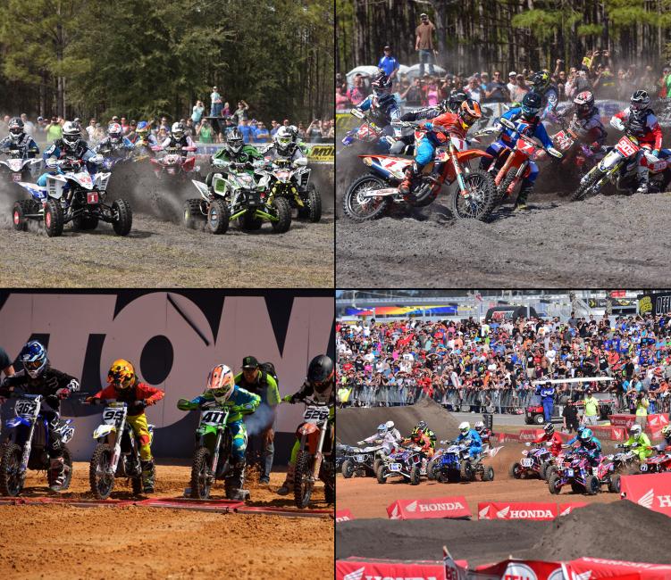 Thousands of AMA racers competed in Central Florida this past weekend. GNCC Photos: Ken Hill RCSX/ATVSX Photos: Christian Munoz