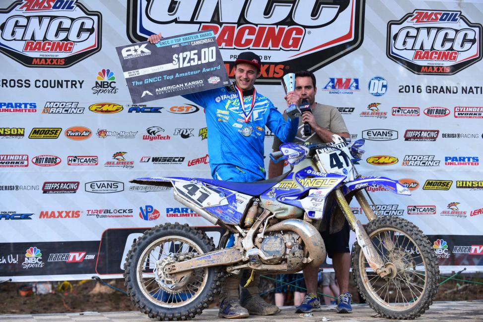 Chris Venditti earned top amateur honors with his 22nd overall finish. Photo: Ken Hill