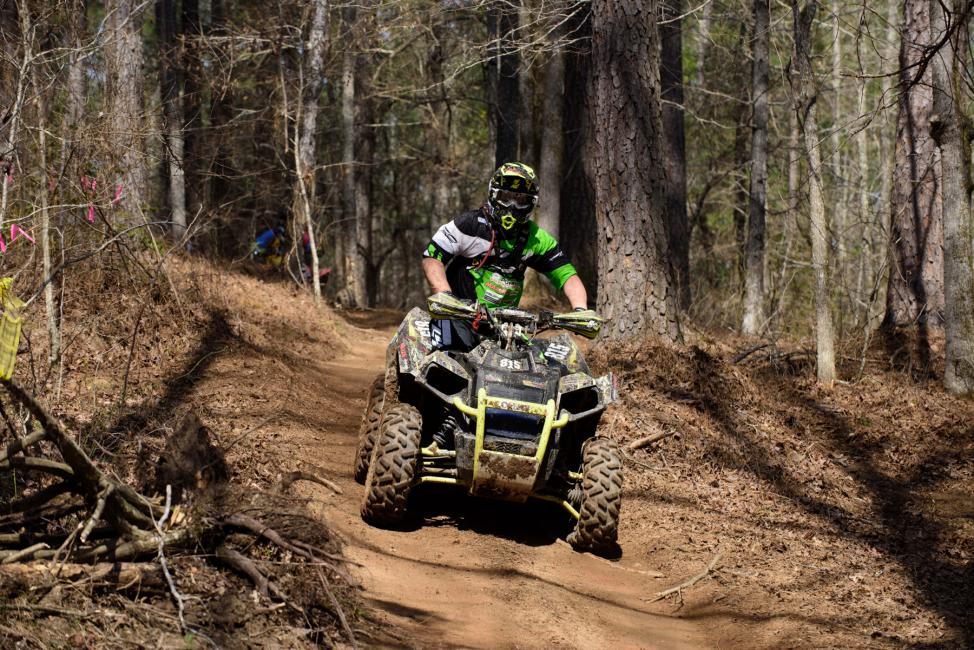 UXC Racing-backed rider, Graham Widdicombe earned a sixth place finish in the 4x4 Senior (40+) after suffering some machine damage.