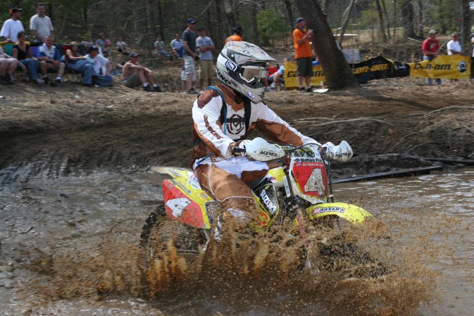 Here's another throwback to the 2007 Steele Creek GNCC with runner-up, Glenn Kearney!