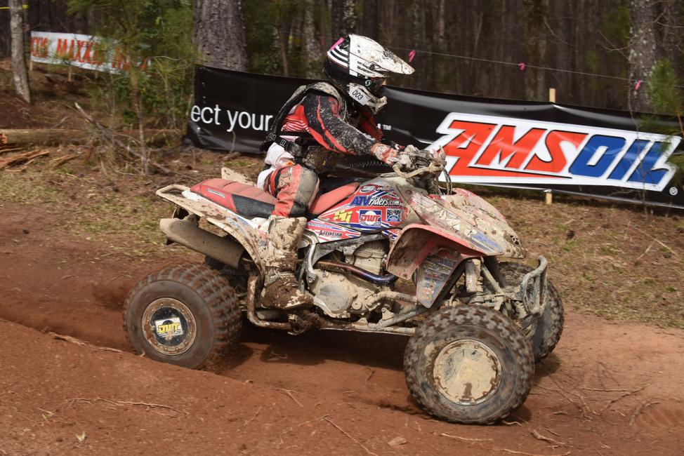 McClure is aiming to finish on the podium this weekend at the FMF Steele Creek GNCC.Photo: Ken Hill