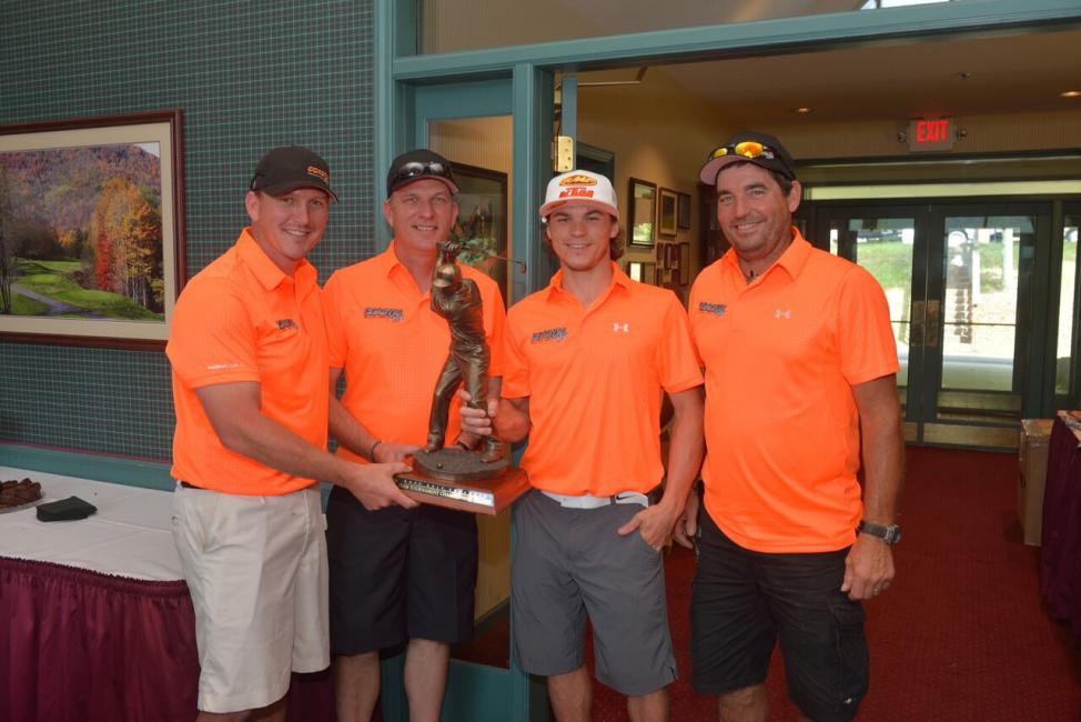 The 2015 winning team consisted of John Henry, Scott Kiger, Kailub Russell and Jeff Russell.