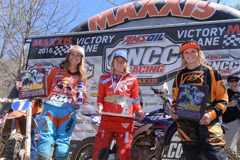 Kacy Martinez (left) maintains her WXC points lead after finishing second this weekend.