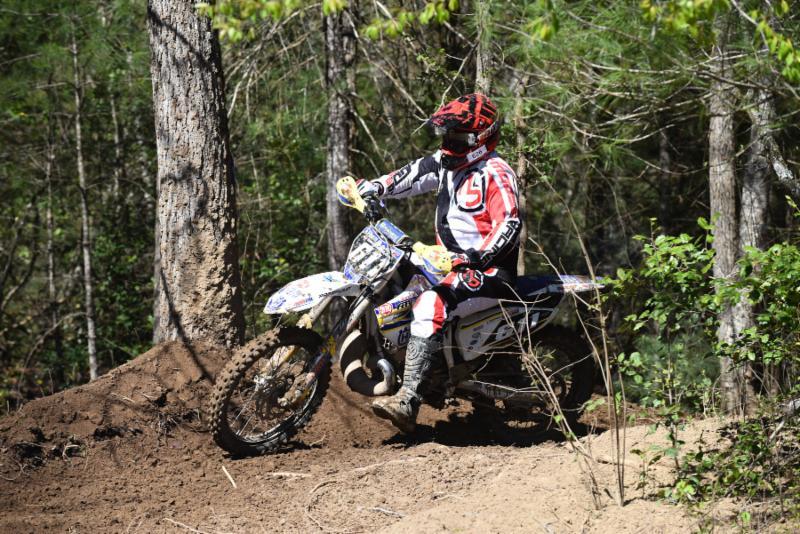 Troy Ayres attacks the rough North Carolina woods in the Senior C (40+) Class.Photo: Ken Hill
