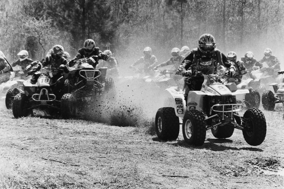 Throwback Thursday to the first Big Buck GNCC in 1997 where No. 8 Matt Smiley got the holeshot and the win in the Pro ATV class.