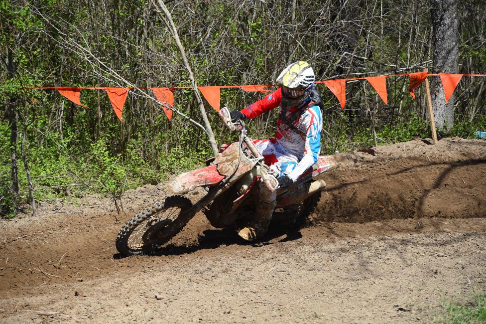 Chris Bach will aim to add another podium finish to his resume at the 20th Annual Big Buck GNCC this Sunday.Photo: Ken Hill