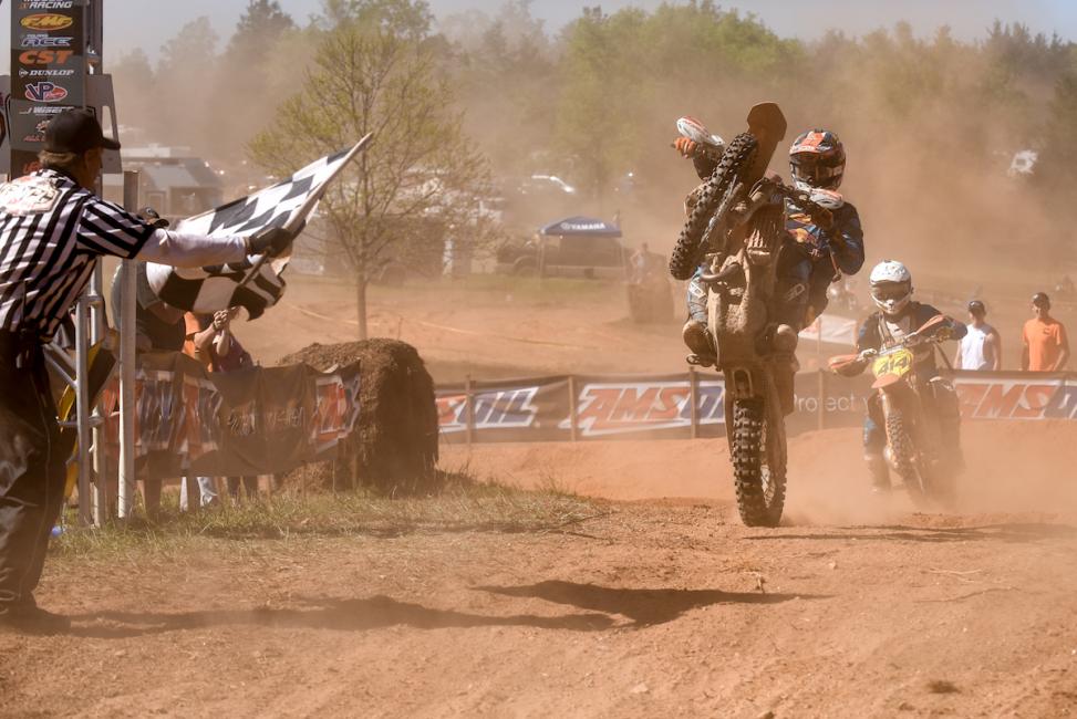 Kailub Russell earned his second straight victory of the season this past weekend.