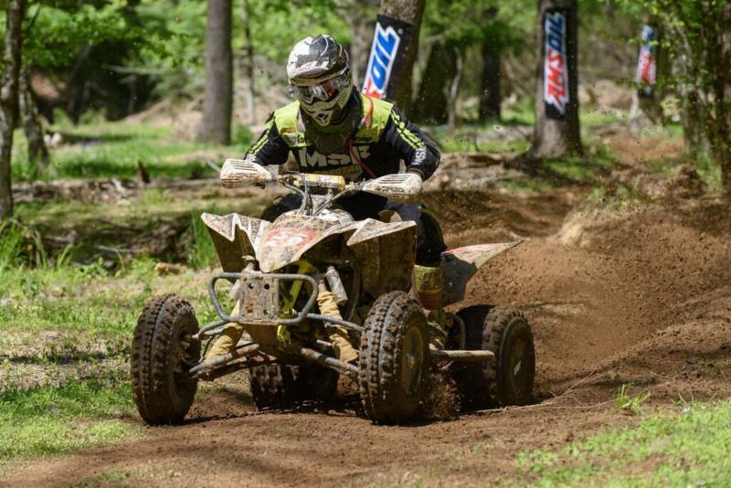 Brycen Neal led a majority of the two-hour race in South Carolina. 