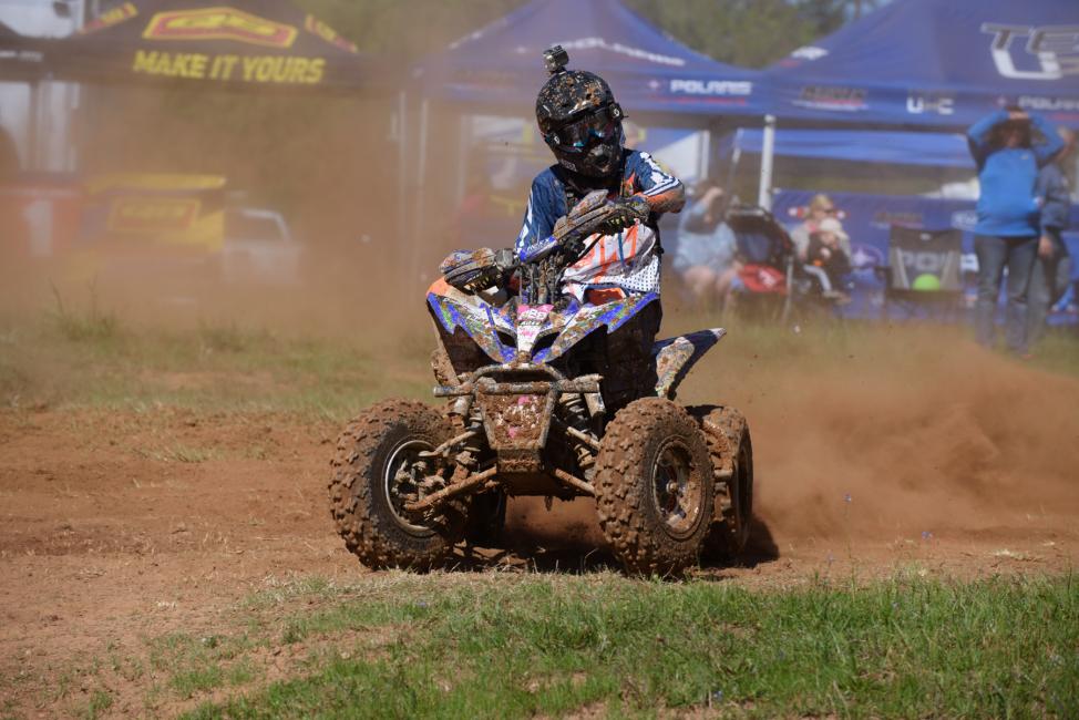 Cameron was selected as a GNCC Hometown Hero for his hometown race at Big Buck!