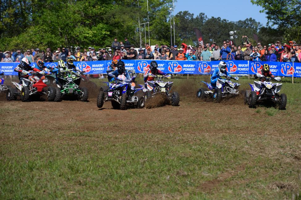 Cameron also came away with a great holeshot in front of the hometown crowd at Big Buck!