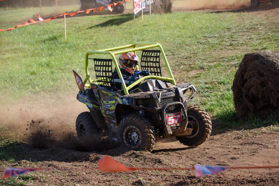 Torey Rush led the ACE race until the last lap when he encountered a mechanical issue dropping him back to 8th place.