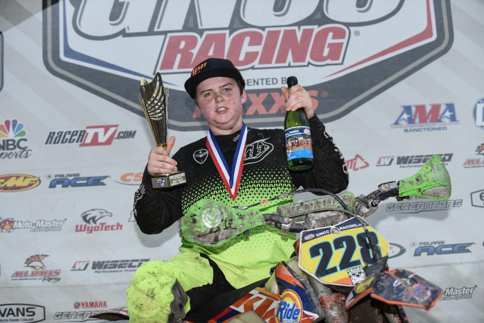 Michael Beeler Jr. earned the overall youth win from the second row.Photo: Ken Hill