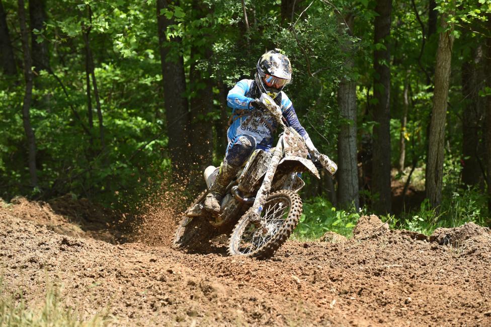 Rockstar Energy Husqvarna Factory Racing's Josh Strang battled hard at the Limestone 100 in Indiana and had a second place podium finish.