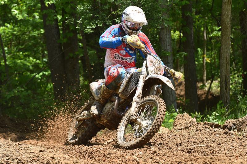 Thad DuVall put forth an impressive ride, leading many parts of the race. Photo: Ken Hill