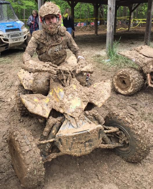 Westley Wolfe came from behind to finish 5th at the Limestone 100 GNCC.