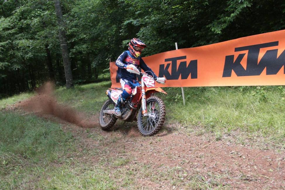 Bobbitt holds the points lead heading into round five of the National Enduro Series over Stu Baylor. 