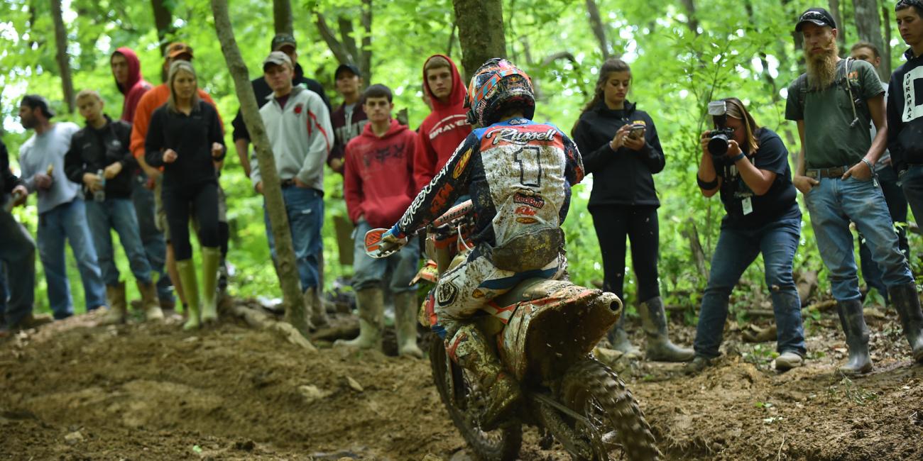 Russell and Strang Prepare to Battle at The Wiseco John Penton GNCC