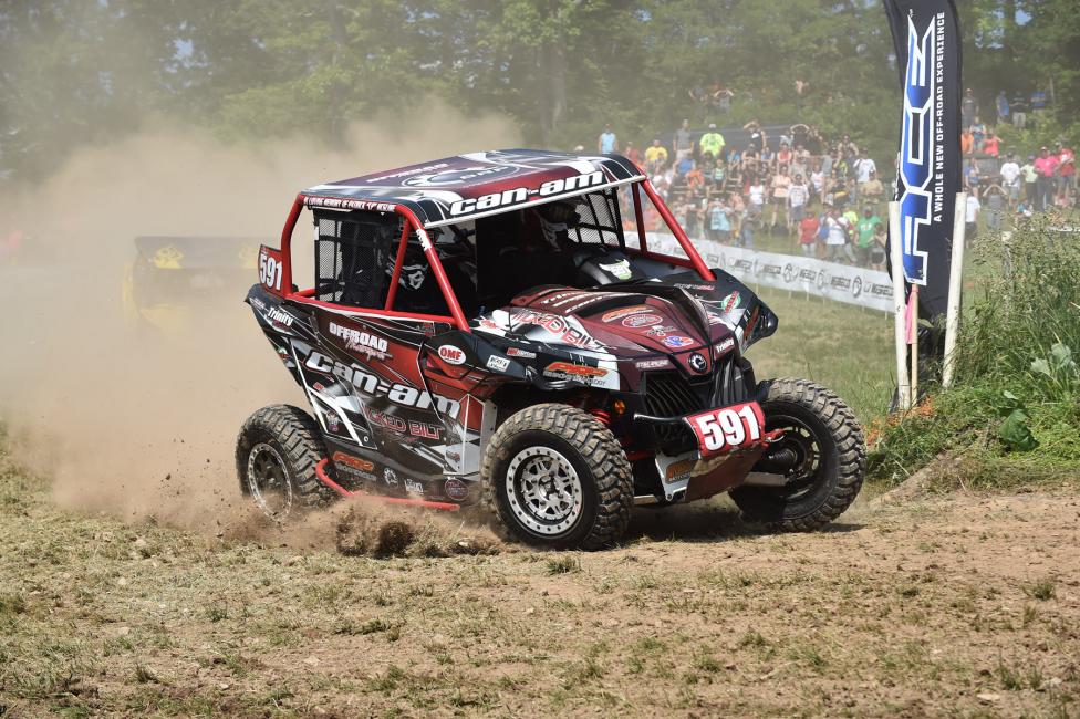 Steven Matko earned a fifth place finish in the UTV XC1 Pro class. 