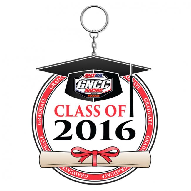 A commemorative GNCC Class of 2016 keychain will be given to each graduate.