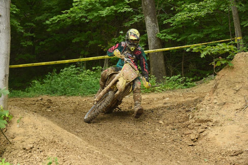 After finishing fourth at The John Penton GNCC, Ricky Russell will aim to earn his firt XC1 Pro class podium finish this weekend.Photo: Ken Hill