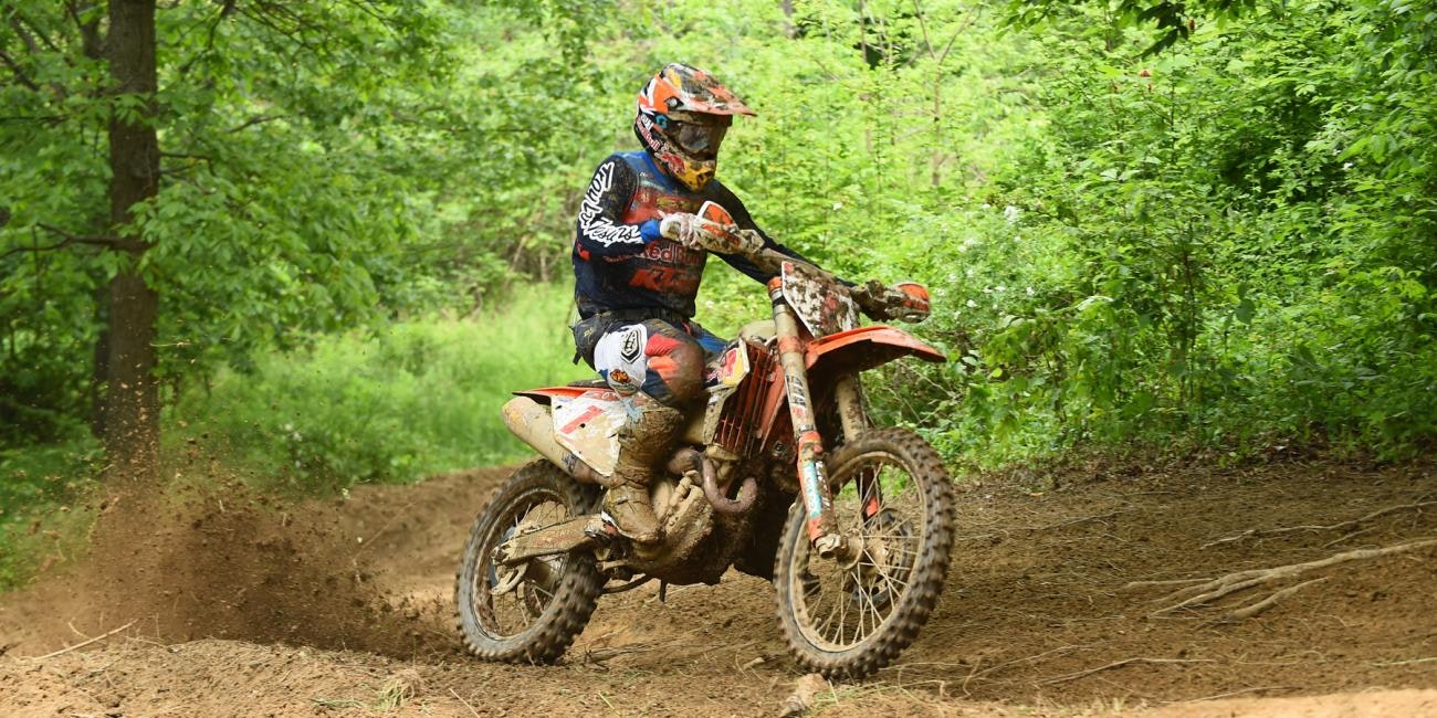 Russell Strives to Earn Sixth Consecutive Win at Dunlop Tomahawk GNCC