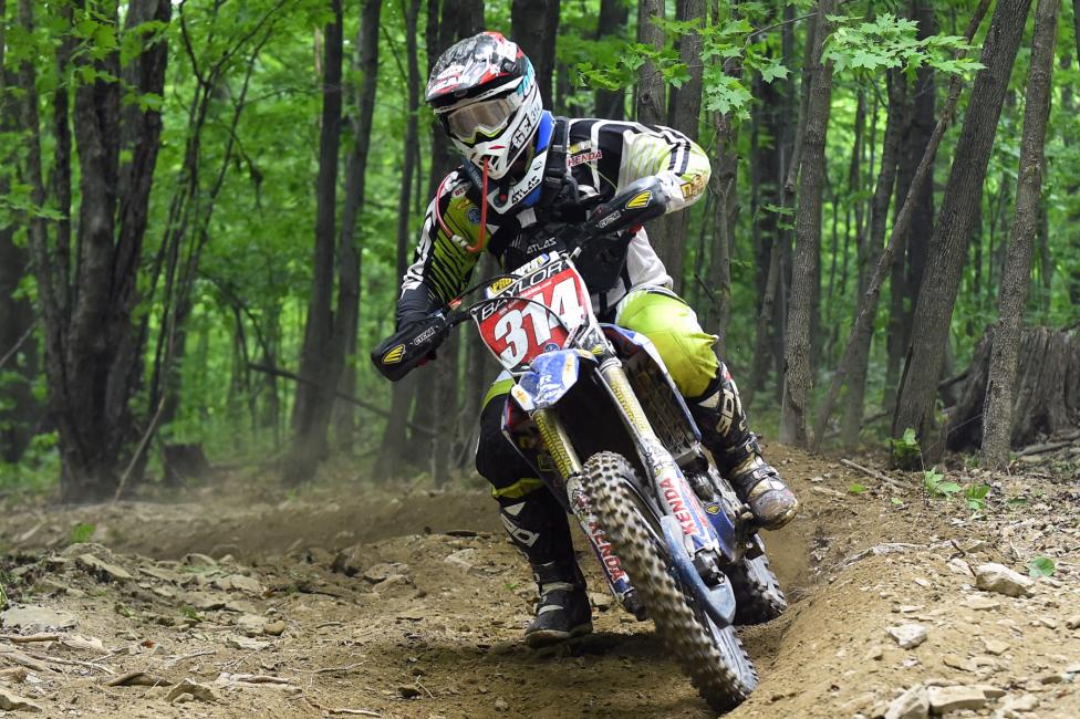 Grant Baylor earned his first podium of the 2016 season.Photo: Ken Hill