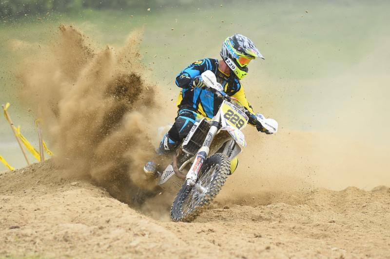 Hunter Williams captured his 3rd victory of the season in 4 Stroke B Lites. Photo: Ken Hill