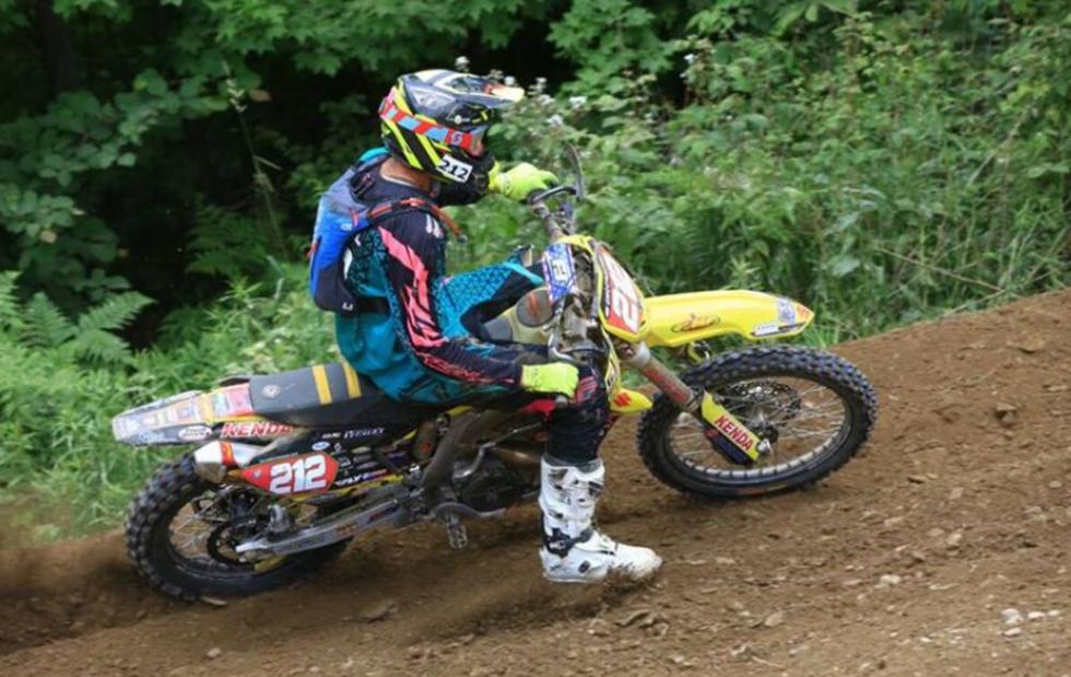 Ricky Russell earned another fourth place finish at the Tomahawk GNCC.