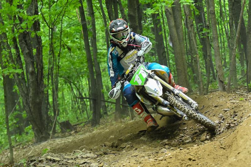 DeLong rode a solid three-hours to capture 4th place at the Tomahawk. Photo: Ken Hill
