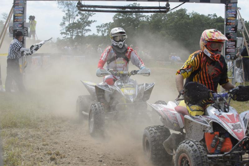 Kiger made a valiant charge from behind to capture 2nd place in the class. Photo: Ken Hill