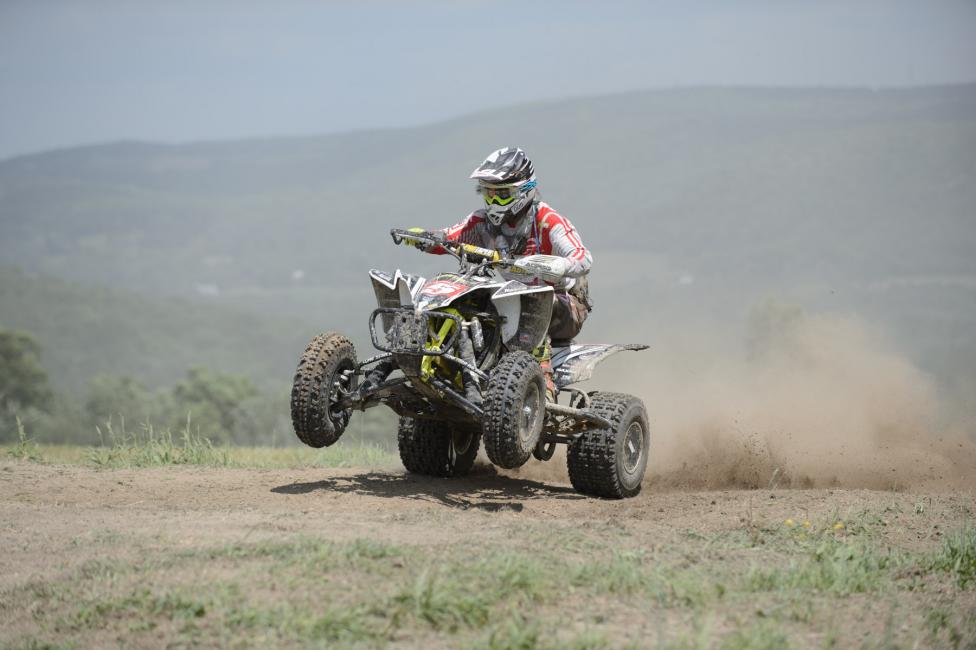 Brycen Neal will look to earn valuable points this weekend as he is currently five points behind Borich in the fourth overall position. Photo: Ken Hill