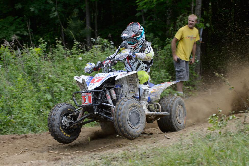 Walker Fowler is hoping to earn his sixth win of the season, but he also knows anything can happen at the AMSOIL Snowshoe GNCC. Photo: Ken Hill