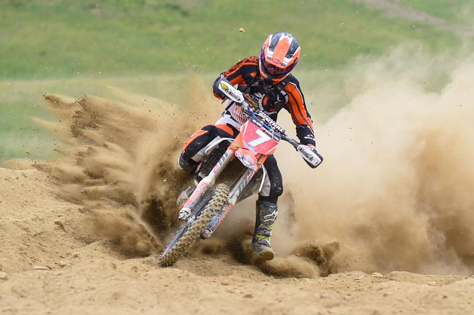 Jordan Ashburn will be contending for the overallwin this weekend at the 10th Annual Snowshoe GNCC.Photo: Ken Hill