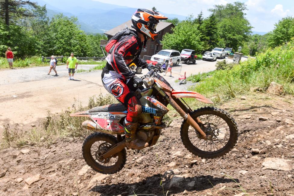 Jordan Ashburn finished fourth overall and third in the XC1 Pro class.Photo: Ken Hill