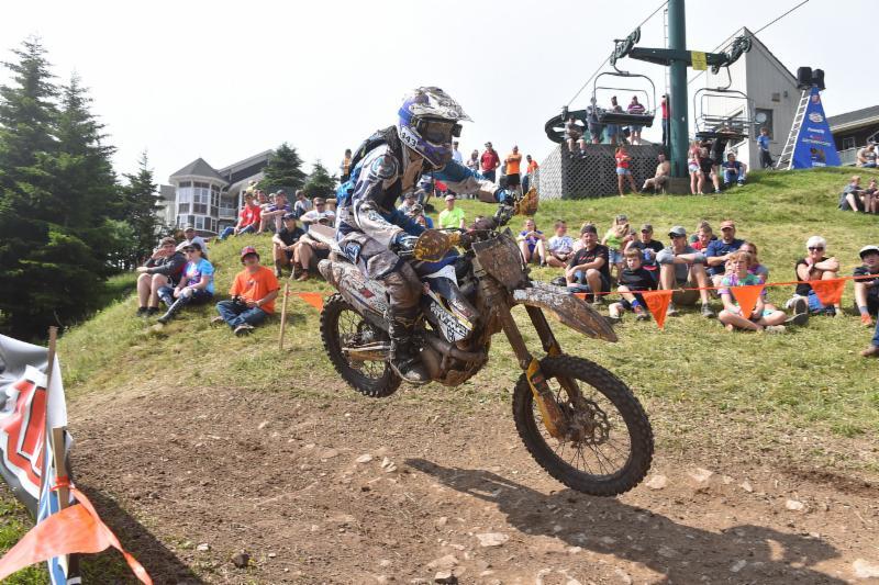 Jamie Wells impressed with a top-five finish at her first-ever GNCC. Photo: Ken Hill