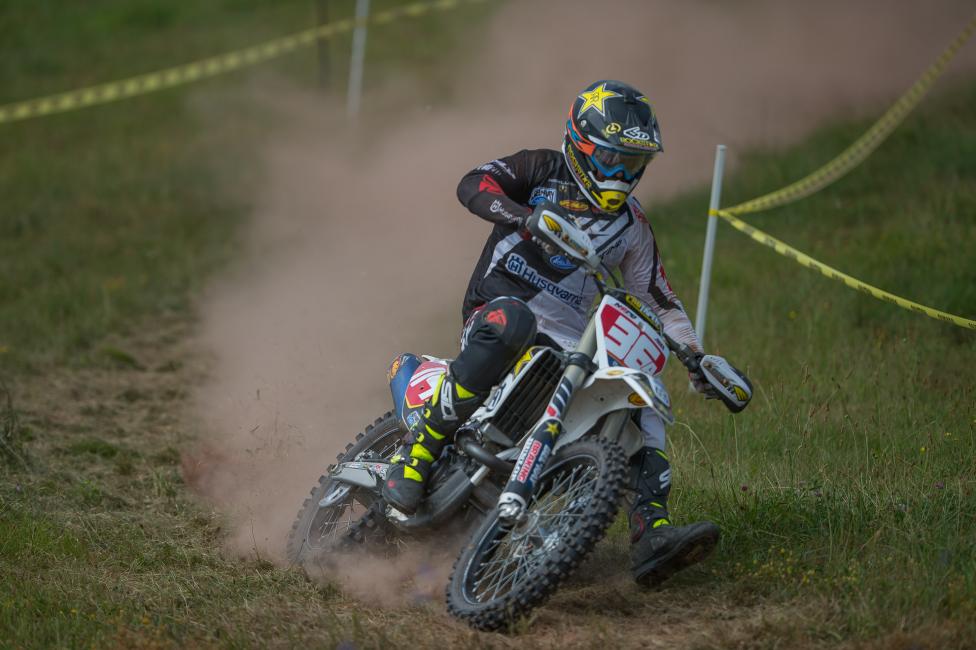 Josh Strang finished second at the Rattlesnake Enduro. 